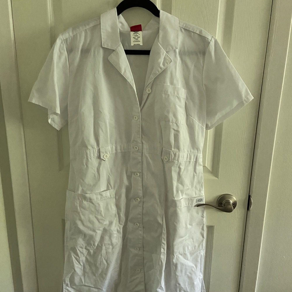 Dickies White Scrub Dress